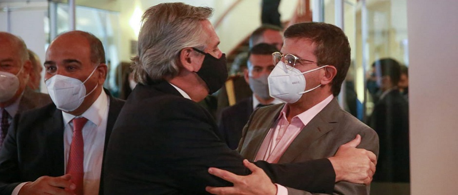 Carlos Cisneros y Alberto Fernandez