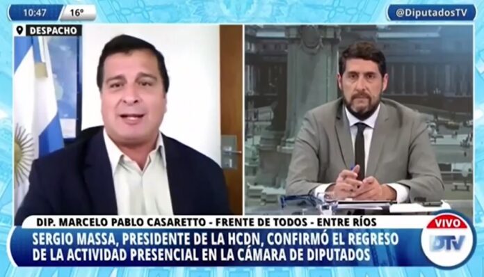 diputados vuelta a la presencialidad