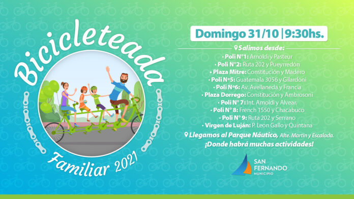 Bicicleteada Familiar 2021