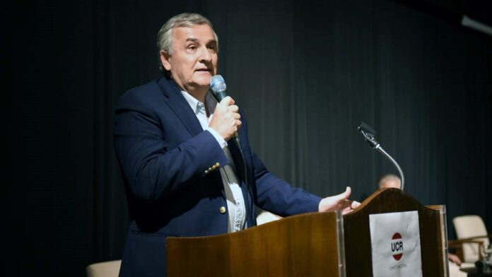 Gerardo Morales cumbre de la UCR en Santa Fe