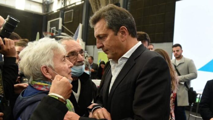Sergio Massa en San Fernando