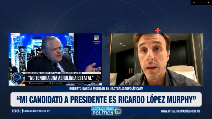 Roberto Garcia Moritan en Actualidad Política TV ok