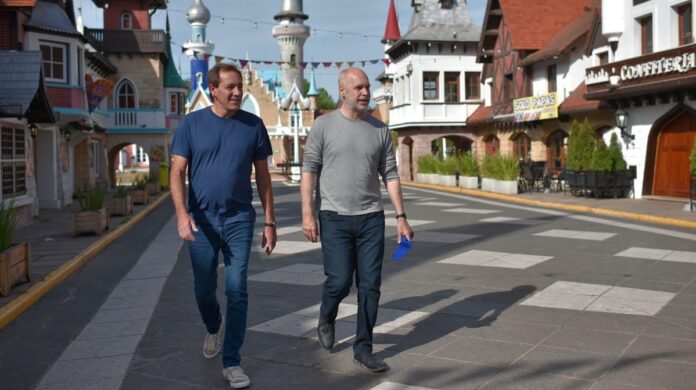 Julio Garro y Horacio Rodríguez Larreta