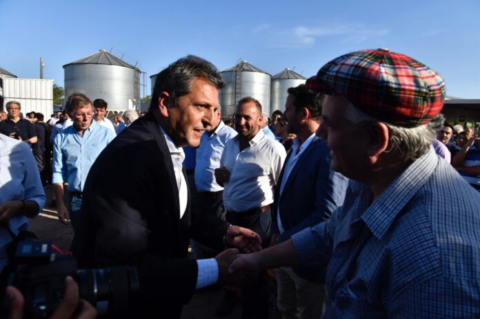 Massa presentó el programa de Impulso Tambero