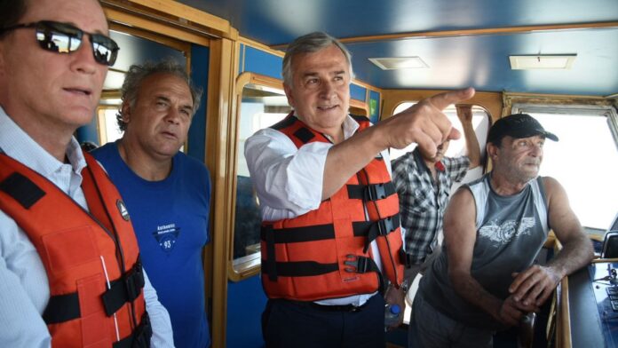 Gerardo Morales en Bahía Blanca