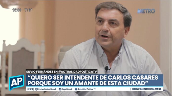Silvio Fernandez en Actualidad Política TV - Canal Metro 1