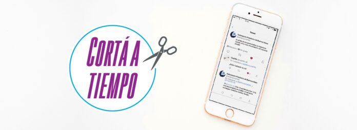 corta a tiempo