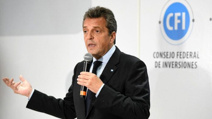 Sergio Massa en el Consejo Federal de Inversiones