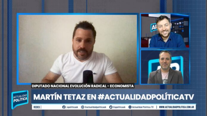 Martín Tetaz en Actualidad Política TV Canal Metro