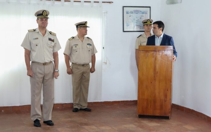 Ramón Lanús participó del acto de cambio de mando de la Prefectura Naval San Isidro