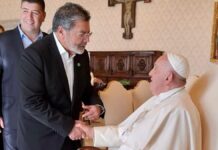 El Papa Francisco recibió a Gerardo Martínez y a la cúpula de la CGT en el Vaticano