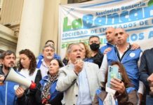 La Bancaria anunció que el lunes 27 de abril habrá paro de 24 horas en todos los tesoros regionales del interior del país del Banco Central