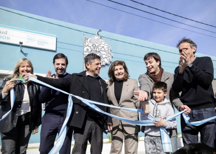 Kicillof inauguró un Centro de Atención Primaria de la Salud en el barrio Néstor Kirchner