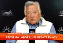 Luis Barrionuevo puso en duda la aprobación del proyecto de reforma laboral: «No creo que salga»