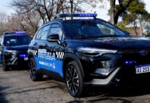Vicente López: El municipio sumó nuevas patrullas para reforzar la seguridad en las calles