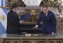 Diego Santilli juró como jefe de Gabinete, en busca de fortalecer el vínculo con los gobernadores