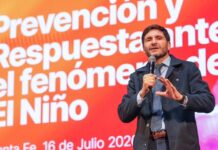 Pullaro por los pronósticos de ‘El Niño’: “Santa Fe está hoy mucho mejor preparada que hace tres años”