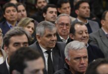 El intendente de Chivilcoy, Guillermo Britos participó de la presentación del plan provincial de políticas de prevención y mitigación del fenómeno del Súper Niño