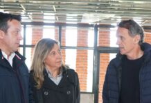 Necochea: El ministro Katopodis visitó la ciudad y recorrió junto al Intendente la obra de la Casa de la Provincia